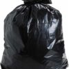 Heavy Duty Professional Quality Contractor Trash Bag, 42 Gallon Capacity, 50" Length X 32" Width X 3 Mil Thick 7 Bushel Capacity, Black (Case of 20) - Image 3