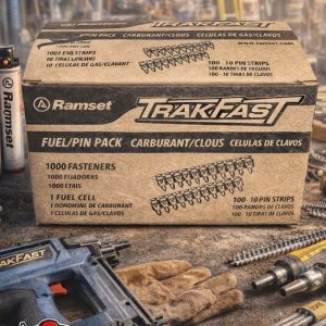 Ramset FPP034B TrakFast 3/4" Steel Pin with Single Fuel Cell 1000 Pack For 2HNX1